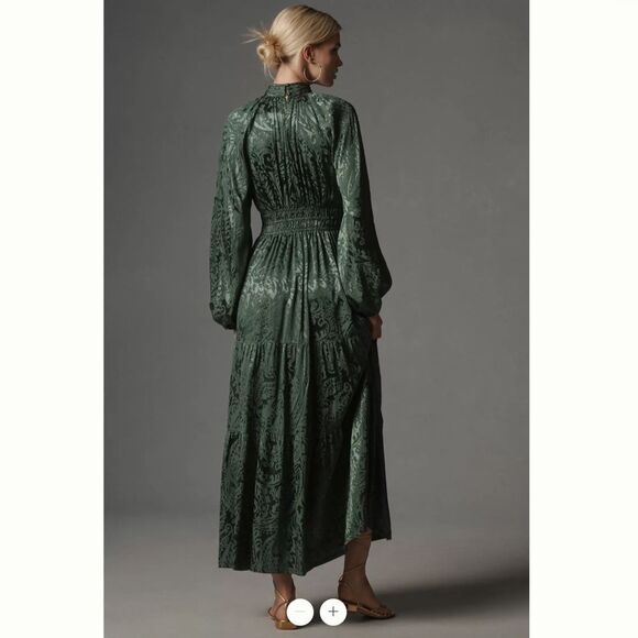 Anthropologie The Somerset Maxi Dress: Mock-Neck Edition - Picture 3 of 3